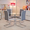 Brescia Dining Chairs Grey