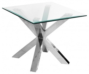 MCrossly Glass Lamp Table