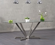 Rene Glass Dining Table